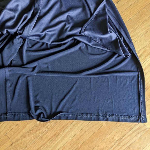 BA Nites Beaded Dress, Navy Blue, Size 8 - Picture 6 of 7